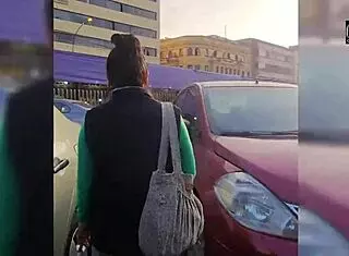 Teacher invites student to hotel on the street, she wants to fuck with mask, promise no one sees? 😏