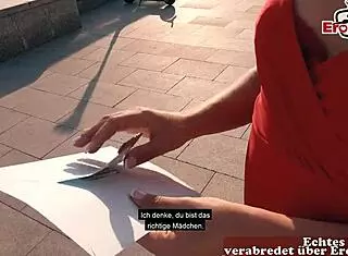 normaler deutscher trifft spanischen brünetten teen pornostar und fickt sie direkt. krass, oder? 😜