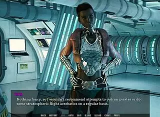 Cartoon sex game with 4.3D animation and fucking action