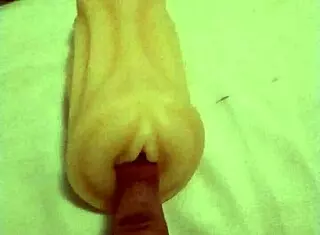 Fuck doll gets artificial pussy fingered hard!