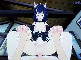 嘿想看Karyl和Arisa激烈POV动漫内射？