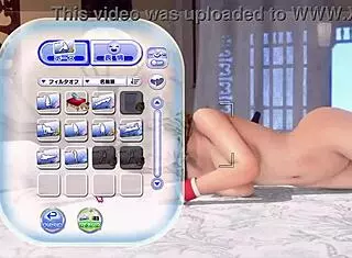 Monica Teases with Shaved Body in Close-Up