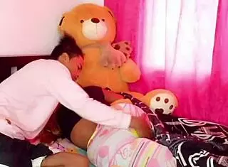 My Stepsister Wakes Up Horny Masturbating!