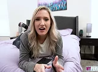 Reagan Lush Cums In Doggystyle