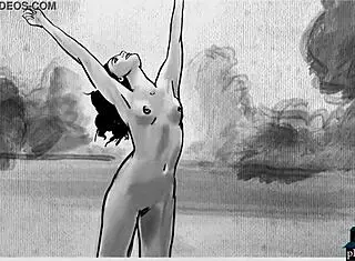 I watch Czech milf Anetta Keys striptease, showing her shaved pussy and ass