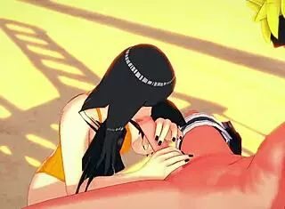 uh, naruto banging hinata in wild anime clip