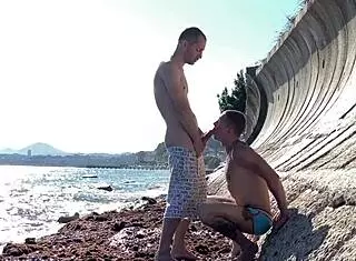 sex with strangers in a secluded spot by the sea, i love that extreme public stuff 😈 - 497