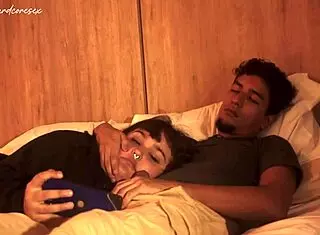 my stepsister lets me put my dick in her mouth and almost our parents catch us in this fantasy hardcore sex