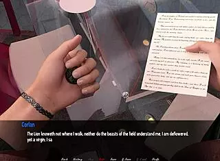 I am excited to play lily's curse with redhead and brunette characters part 1