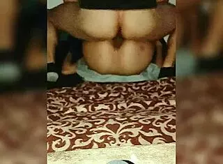 The cute latina teen student gets caught on spy cam fucking the old man in her room