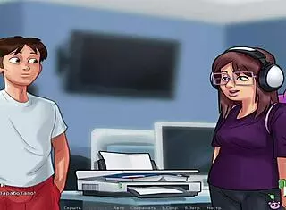 Summertime Saga: Detailed French Instruction In Hentai Anime Episode 1 Scene 35