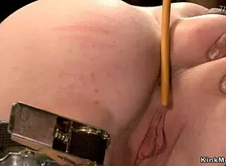 babe gets nipples tortured in device, oh man, it’s rough... so crazy hard!  