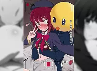 Want to see Arima Kana's hentai compilation?