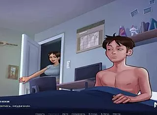 Summertime Saga: Detailed French Instruction In Hentai Anime Episode 1 Scene 35