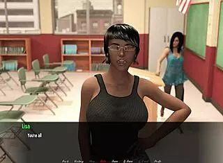 I am excited to play lily's curse with redhead and brunette characters part 1