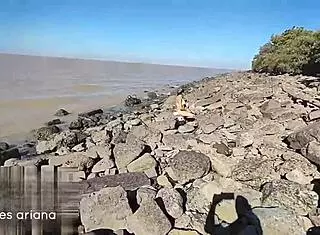 Latina Fucks Voyeur by River