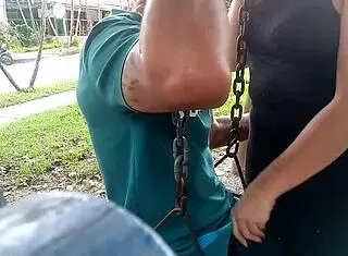 A young latina slut gives hardcore blowjob and assfucking on medellin streets.