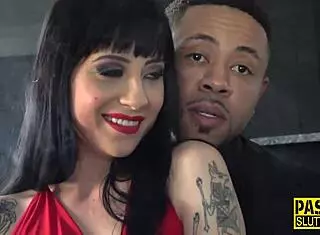 wow, inked sub gets fucked in threesome!