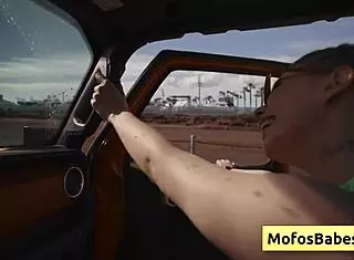 i'm the blonde natural slutty girl sahara skye craving charles deras hard cock and sucking it in the car