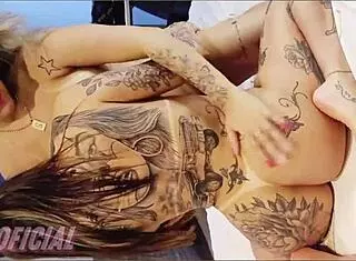 Me and My Tattooed Hot Friend Fucking Lesbian Style