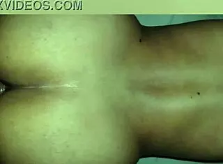 Colombian Morena Moans as Stepbrother Licks Pussy and Fucks Her Doggy