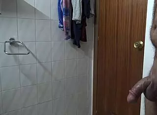 Step Mother Boldly Sucks My Big Cock After Seeing Me Masturbate