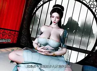 Wow! Chinese beauty seduced by thin old man in full paid video!