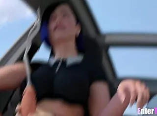 Bbc Dilf Pounds Ladyboy Booty and Deepthroats Her in Car Scene