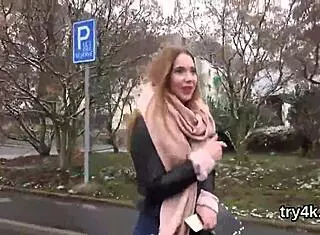 Lovable girl sucks cock in pov