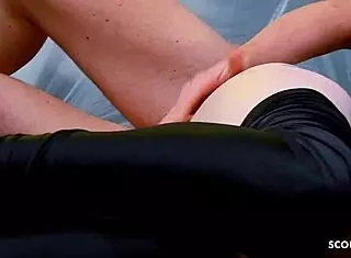 tattoo teen in leggings gets fucked