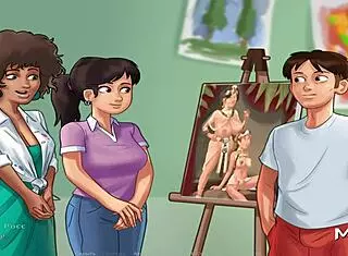 Summertime Saga - Erotic picture for Headmistress E4-71