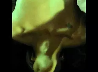 Tranny and BF in Upside Down Deepthroat