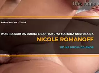 Bis na ducha do amor com bia hot e nicole romanoff