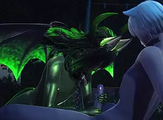 i love this kinky dragon fucking the tanuki in the park.