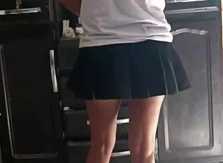 College slut gets her ass pounded and swallows cum