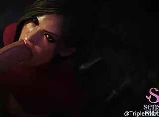 Bold 3D hentai cumshots and anal action.