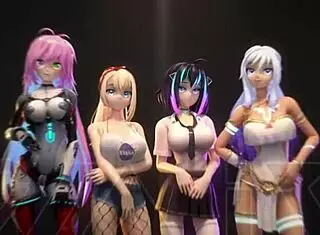 Hentai Vtuber Elfie Love Gives You Blow Job In 3D Vrchat Mmd
