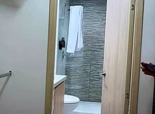 Two Latina Lesbians Finger and Kiss Outdoors at Airbnb