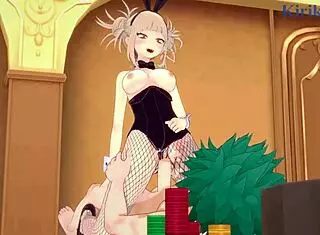 himiko toga and izuku midoriya in wild hentai sex