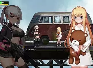 イドラの影 その3 End: Big Cock Hentai Game with Monster Cum on Big Tits and Ass.