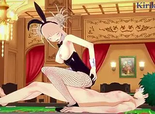 himiko toga and izuku midoriya in wild hentai sex