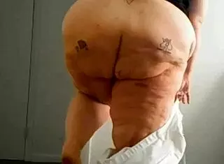 Slo motion misfitangel bbw ass worship