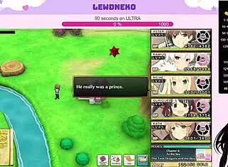 Vtuber Lewdneko plays Evenicle with twin creampie scenes.