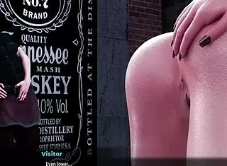 monica gives footjob and rubs cock in fashion business 15