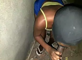 Skinny MILF sucks big cock!