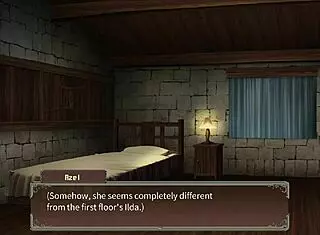 horny adventurer azel prostitutes for big cocks in lewdcrest hentai 😈