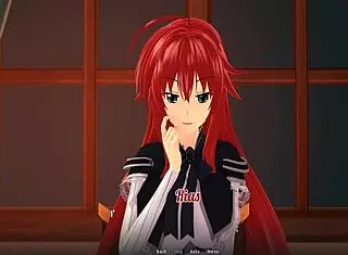 Anime parody features devil academy scenes