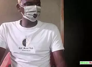 African Raw Threesome Rough Fucks in Abandoned House, Orgasms and Oral on Big Asses Outdoors.