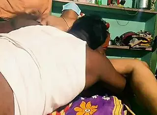 Village Aunty Eats Tamil Boy's Pussy