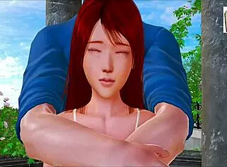 hentai series: my new family with small tits teen